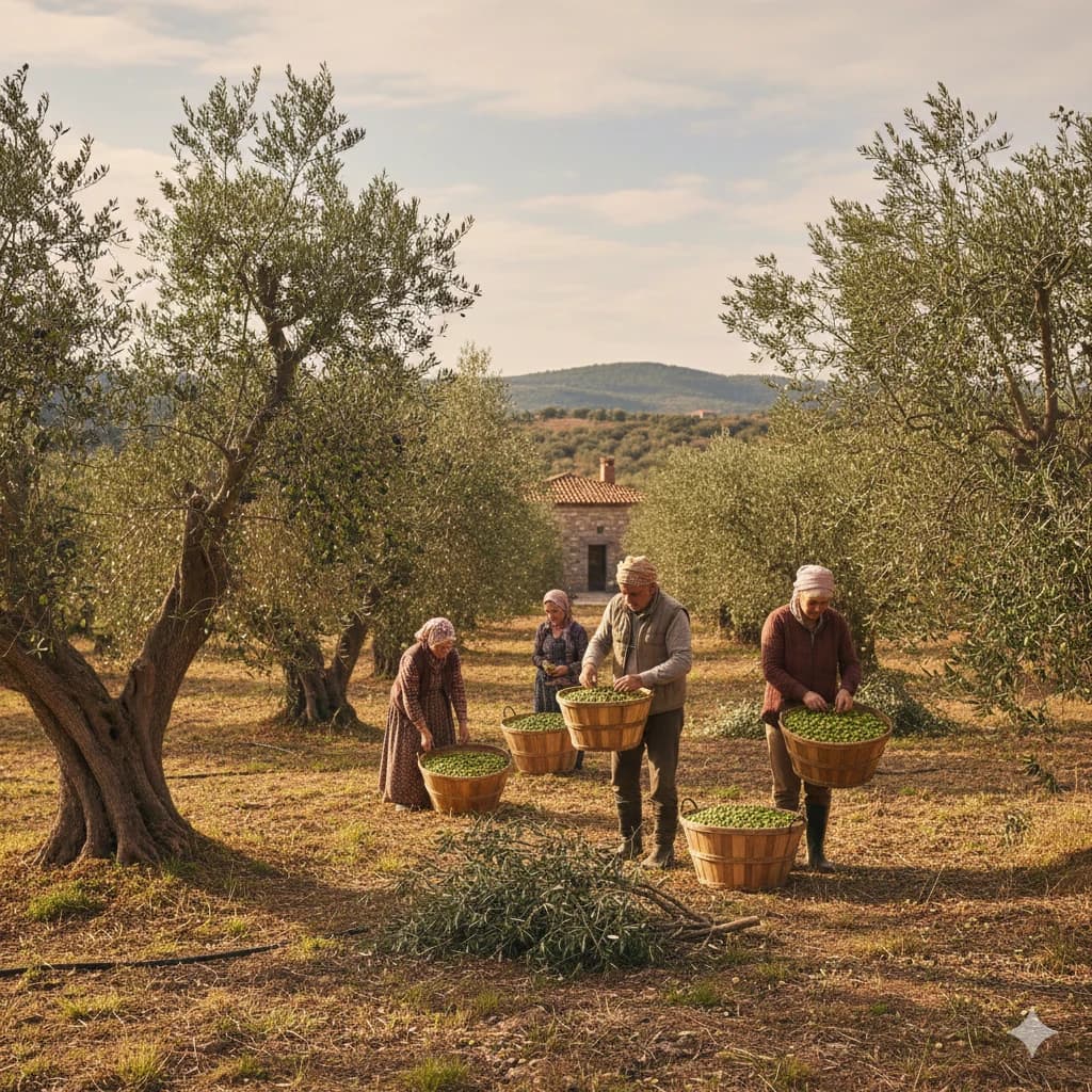 Harmandalı zeytinyağı üretimi ve tesisler
